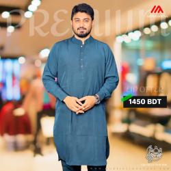 Pakistani Kabli - PEACOCK BLUE